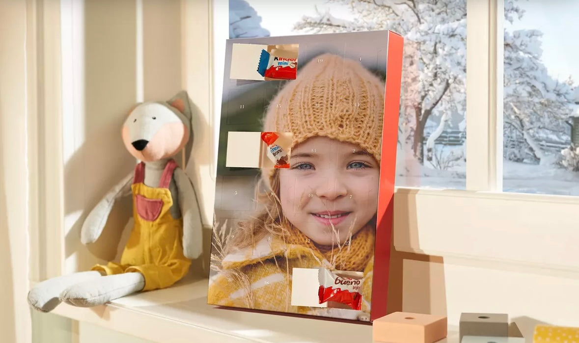Calendario de Adviento personalizado